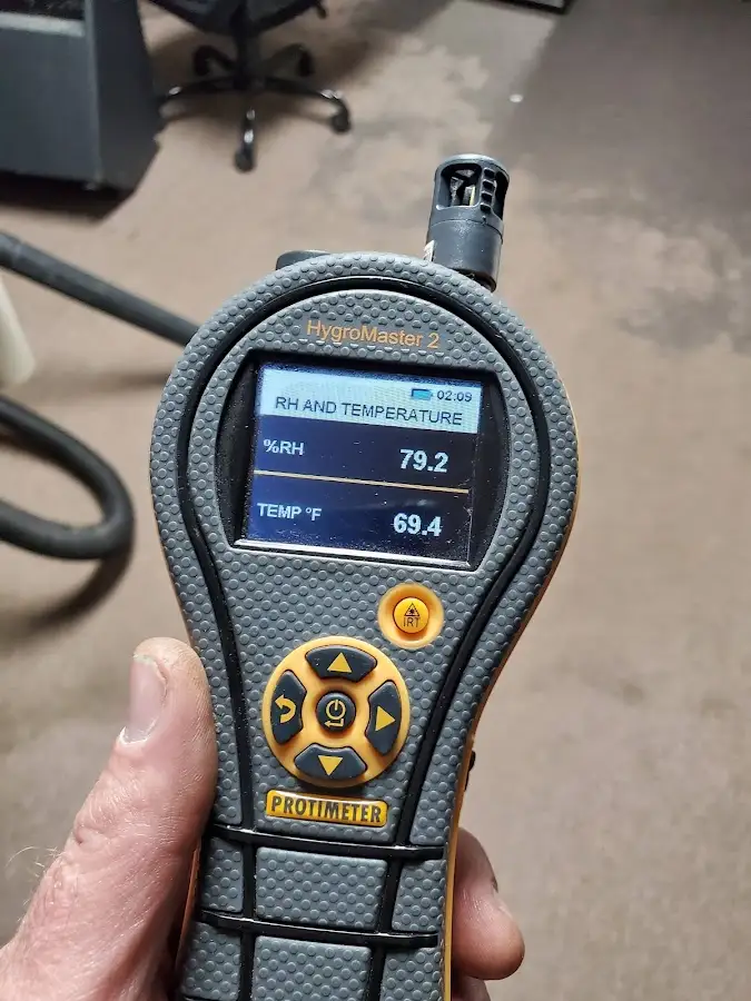 Moisture meter humidity assessment for Fire & Smoke Damage Restoration in Halawa